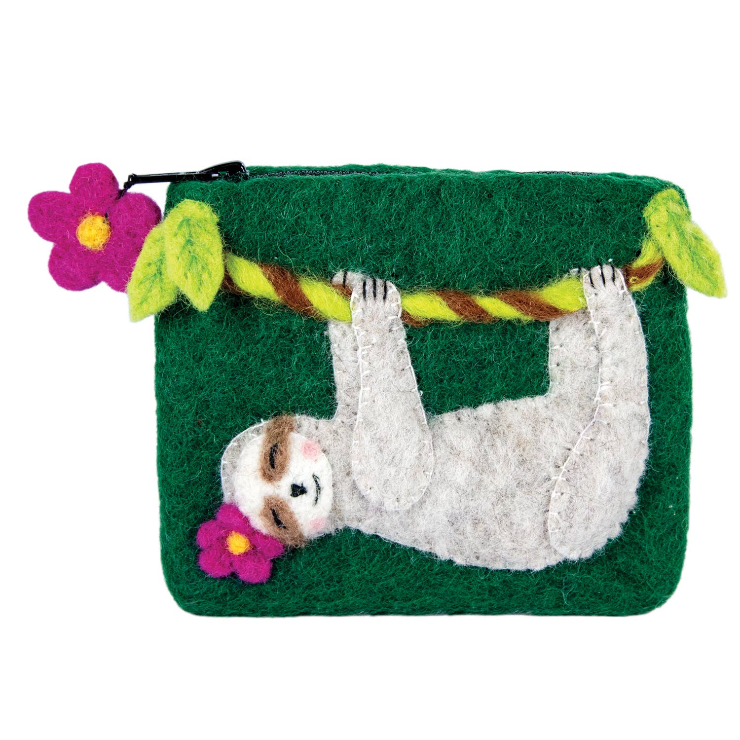 Night Owls Fair Trade Artisans in Nepal Wild Woolies Womens Fair Trade Felt Coin Purse Night Owls Fair Trade Artisans in Nepal Wild Woolies Womens Fair Trade Felt Coin Purse